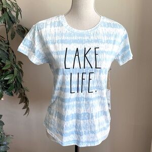 LAKE LIFE Tye Dye T-shirt Size XS